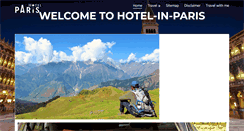 Desktop Screenshot of hotel-in-paris.org